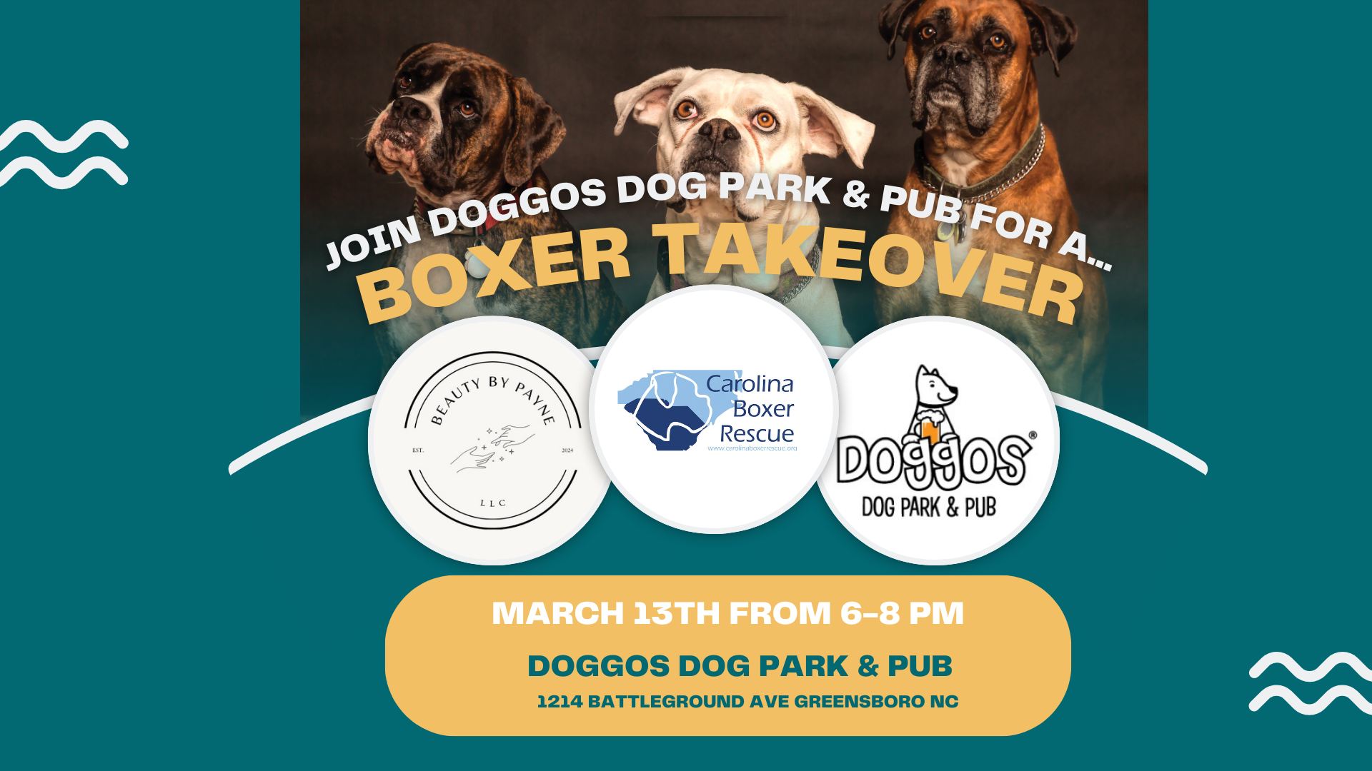 You are currently viewing Boxer Takover at Doggos Dog Park & Pub