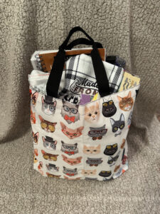 Murder Mittens Cat Basket
