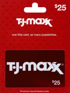 TJ Maxx Gift Card Bundle